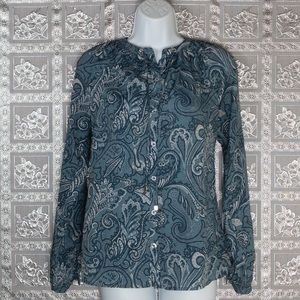 MICHAEL Michael Kors Paisley Print Top Size XS